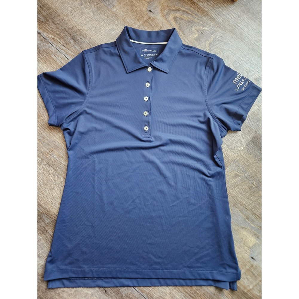 Peter Millar womens golf polo size Medium EUC